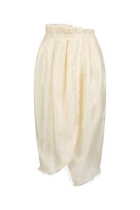Ines Skirt - Sculptured Italian Silk Garza Skirt